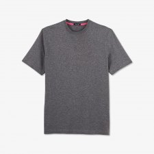 T-shirt gris dtail broderie French Flair