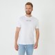 T-shirt blanc brod en coton Pima
