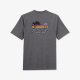 T-shirt gris dtail broderie French Flair