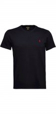 T shirt uni col rond marine