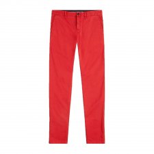 Chino Straight Denton rouge