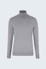 Pull over   col roul  en laine m rinos