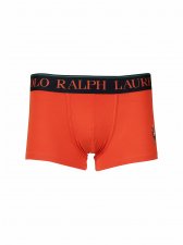 Boxer orange gros logo multicolor