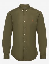 Chemise slim fit Kaki