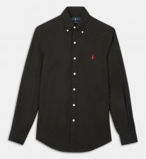 Chemise slim noir