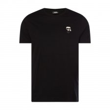 Tee shirt noir manches courtes