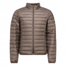 Doudoune Mat Basic Taupe