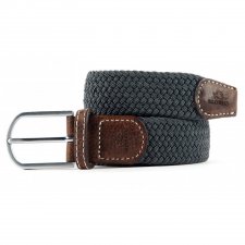 Ceinture tress e unie gris