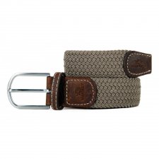 Ceinture tress e taupe unie