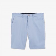 Bermuda bleu ciel en coton stretch