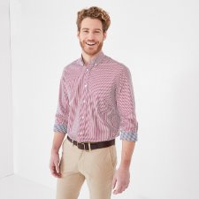 Chemise    rayures rouge