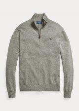 Pull gris col camionneur laine merinos