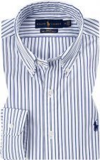 Chemise slim ray  marine