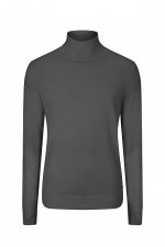 Pull col roul  gris