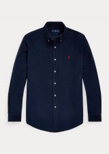 Chemise marine velours