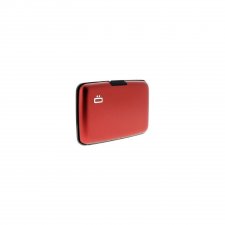Porte Carte Alu  rouge