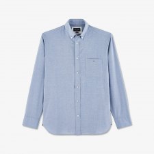 Chemise bleue avec coudi res