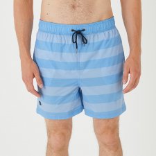 Short de bain   rayures bleu clair