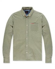 Chemise Slim Fit Alb tre