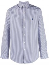 Chemise slim fit ray  marine