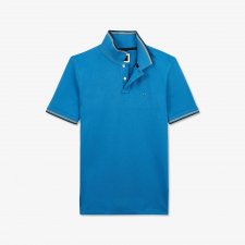 Polo d calage bleu