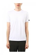T shirt col rond blanc