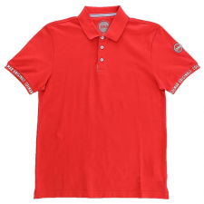 Polo manches courtes rouge