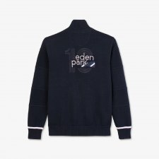 Cardigan jeu de maille zipp  bleu marine