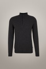 Pull gris camionneur