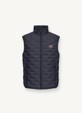 Veste sans manches matelass e marine