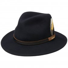 Chapeau Merced Traveller Feutre laine marine