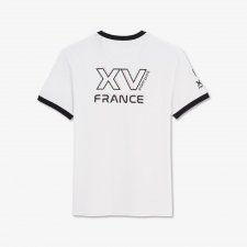 T shirt blanc   s rigraphie XV France