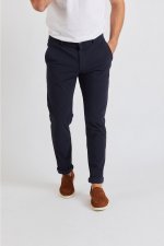 Pantalon stretch bleu marine   SERGE LESCADA