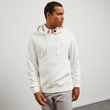 Sweat   capuche blanc uni