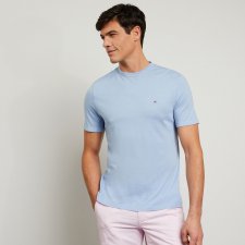 T shirt bleu   manches courtes