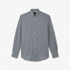 Chemise kaki en coton Pima imprim  exclusif