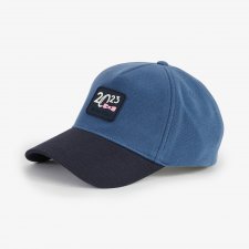 Casquette bleue colorblock   logo 2023