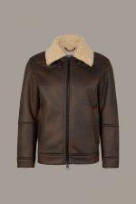 Blouson Teddy  marron