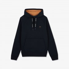 Sweat marine   capuche d tails Eden Park flock s