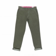 Pantalon chino LORENZO droit en velours cotel