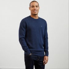Pull R Edinburgh bleu indigo