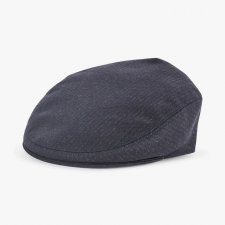 B ret en laine bleu marine   rayures