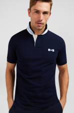 Polo bleu marine   manches courtes