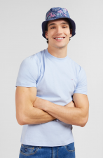 T shirt manches courtes bleu clair