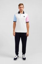 Maillot blanc colorblock Blanc
