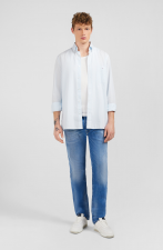 Chemise bleu clair   rayures