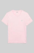 T shirt rose slim fit logo vert