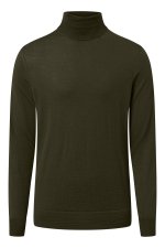 Pull col roul  Marek T kaki en merinos