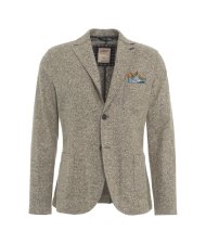 Veste laine bouillie beige