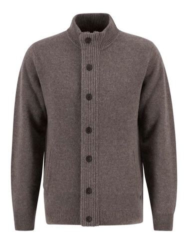 Gilet boutons � Patch Zip coudi�res